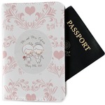Wedding People Passport Holder - Fabric (Personalized)