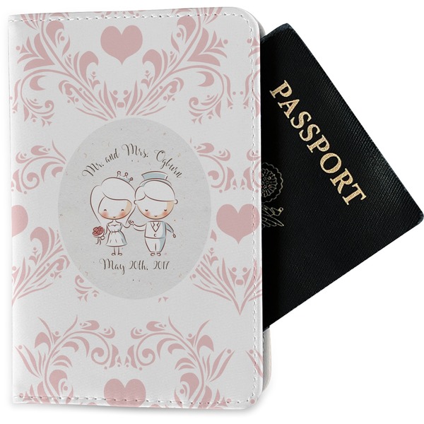Custom Wedding People Passport Holder - Fabric (Personalized)