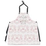 Wedding People Apron Without Pockets w/ Couple's Names