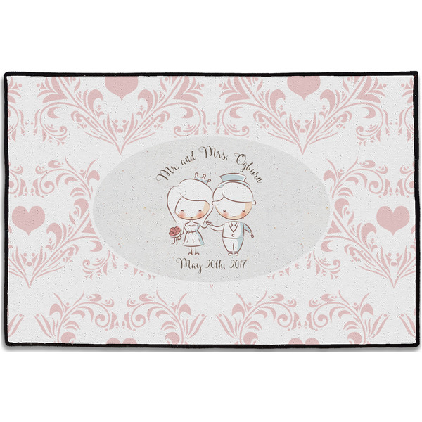 Wedding People Personalized Door Mat - 36x24 (APPROVAL)