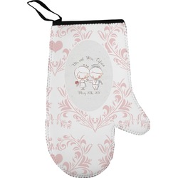 Wedding People Right Oven Mitt (Personalized)