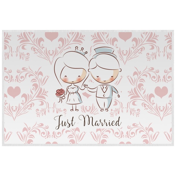 Wedding People Personalized Placemat (Back)
