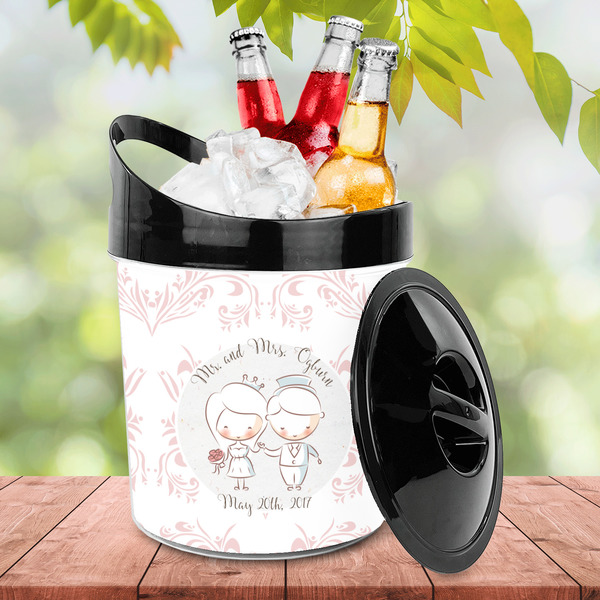 Wedding People Plastic Ice Bucket - LIFESTYLE