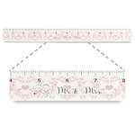 Wedding People Plastic Ruler - 12" (Personalized)