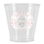 Wedding People Plastic Shot Glass (Personalized)