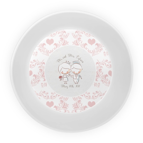 Wedding People Melamine Bowl - Center