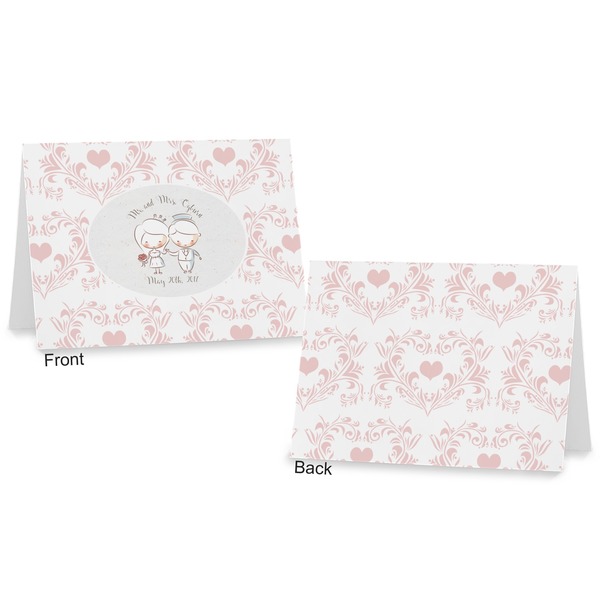 Wedding People Postcard - Front and Back