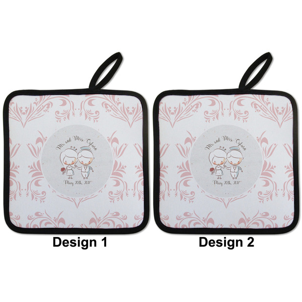 Wedding People Pot Holders - Set of 2 APPROVAL