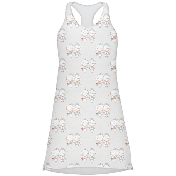 Custom Wedding People Racerback Dress - X Large