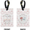 Wedding People Rectangle Luggage Tag (Front + Back)