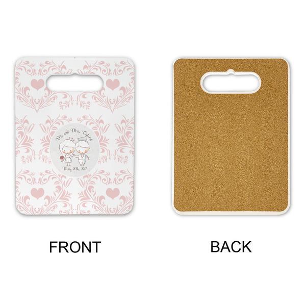 Wedding People Rectangle Trivet with Handle - APPROVAL