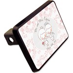 Wedding People Rectangular Trailer Hitch Cover - 2" (Personalized)