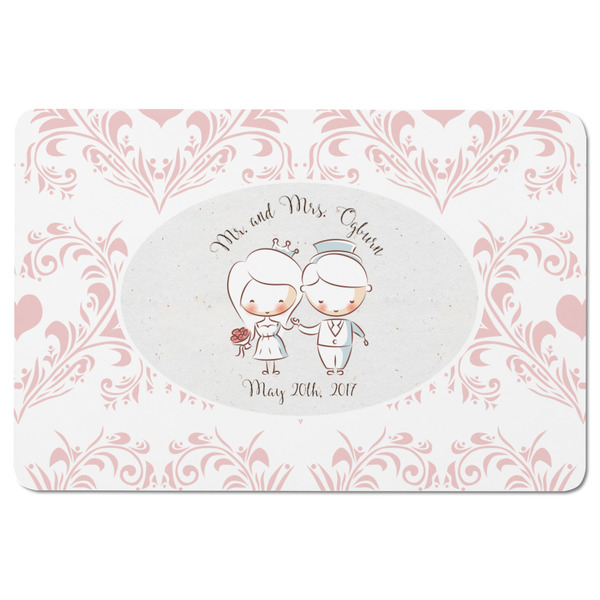 Wedding People Rectangular Fridge Magnet - FRONT