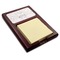 Wedding People Red Mahogany Sticky Note Holder - Angle