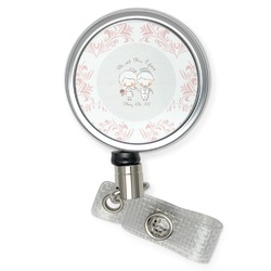 Wedding People Retractable Badge Reel (Personalized)