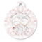 Wedding People Round Pet ID Tag (Personalized)