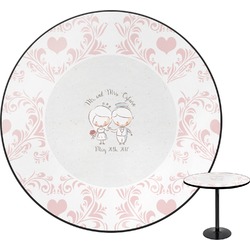 Wedding People Round Table (Personalized)