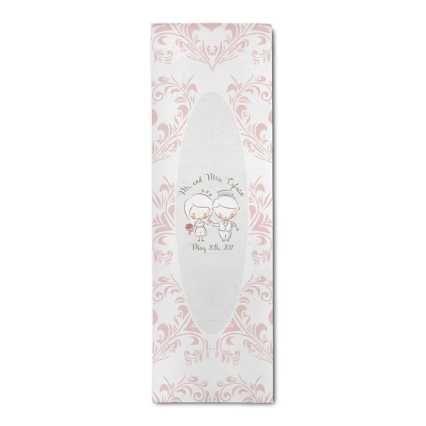 Custom Wedding People Runner Rug - 2.5'x8' w/ Couple's Names