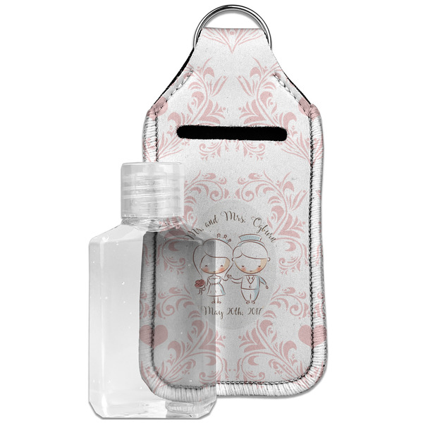 Wedding People Sanitizer Holder Keychain - Large with Case
