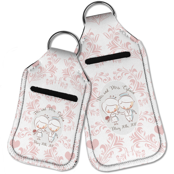 Wedding People Sanitizer Holder Keychain - Parent Main