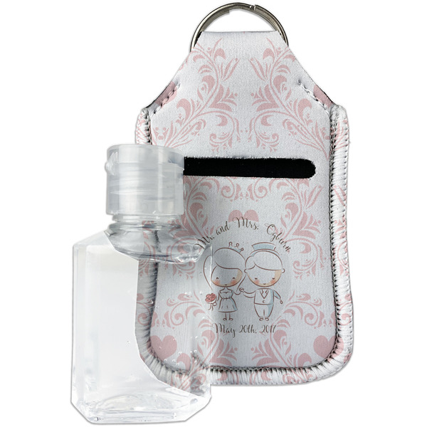 Custom Wedding People Hand Sanitizer & Keychain Holder - Small (Personalized)