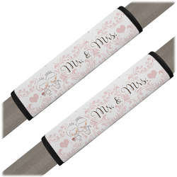 Wedding People Seat Belt Covers (Set of 2) (Personalized)