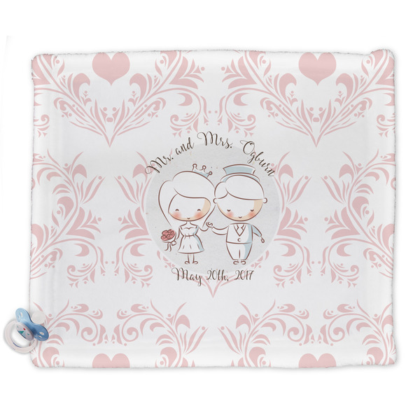 Custom Wedding People Security Blanket - Single Sided (Personalized)