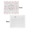 Wedding People Security Blanket - Front & White Back View