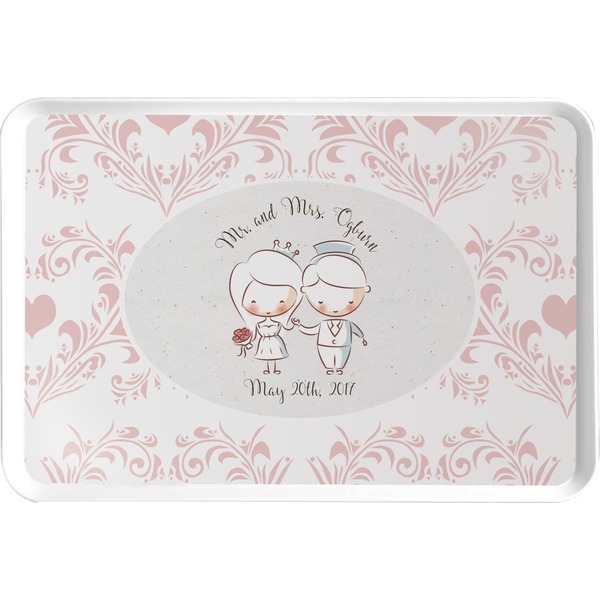 Custom Wedding People Serving Tray (Personalized)