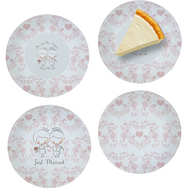 Wedding People Set of Appetizer / Dessert Plates