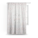 Wedding People Sheer Curtains (Personalized)