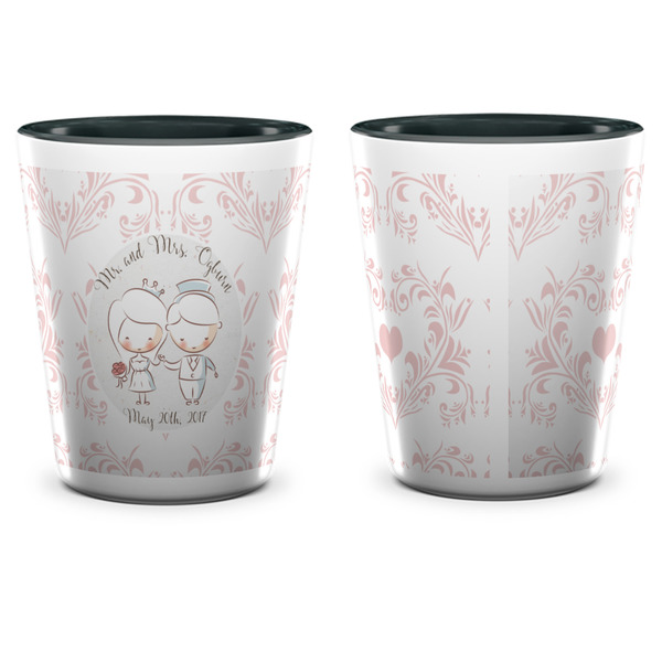 Wedding People Shot Glass - Two Tone - APPROVAL
