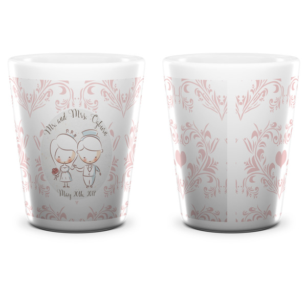 Wedding People Shot Glass - White - APPROVAL