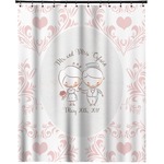 Wedding People Extra Long Shower Curtain - 70"x84" (Personalized)