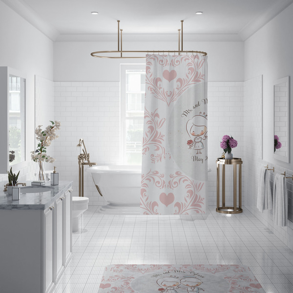 Wedding People Shower Curtain - Custom Size