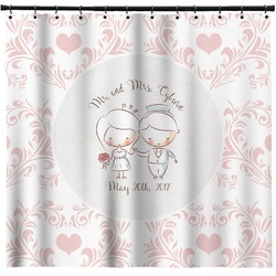 Wedding People Shower Curtain (Personalized)