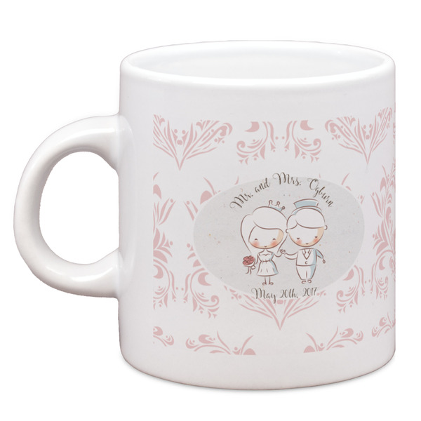 Custom Wedding People Espresso Cup (Personalized)