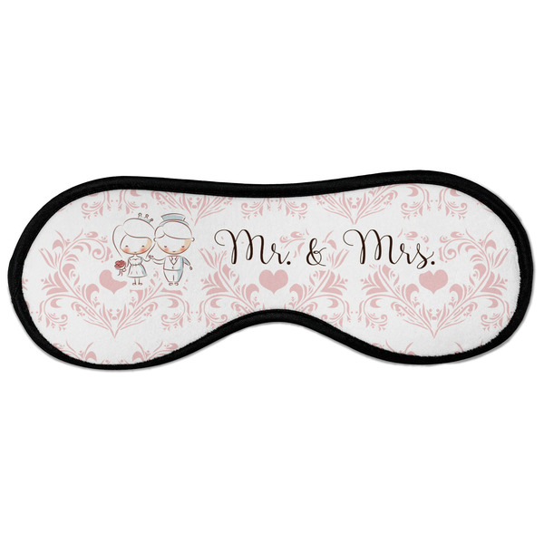 Custom Wedding People Sleeping Eye Masks - Large (Personalized)
