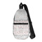 Wedding People Sling Bag - Front View