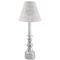 Wedding People Small Chandelier Lamp - LIFESTYLE (on candle stick)