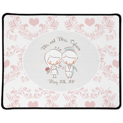 Wedding People Large Gaming Mouse Pad - 12.5" x 10" (Personalized)