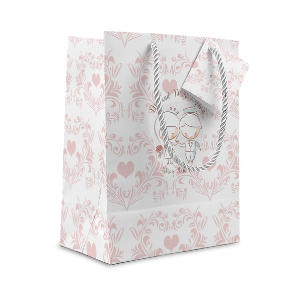 Custom Wedding People Small Gift Bag (Personalized)