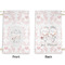 Wedding People Small Laundry Bag - Front & Back View