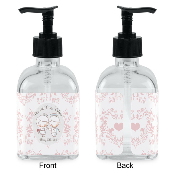 Wedding People Glass Soap/Lotion Dispenser - Approval