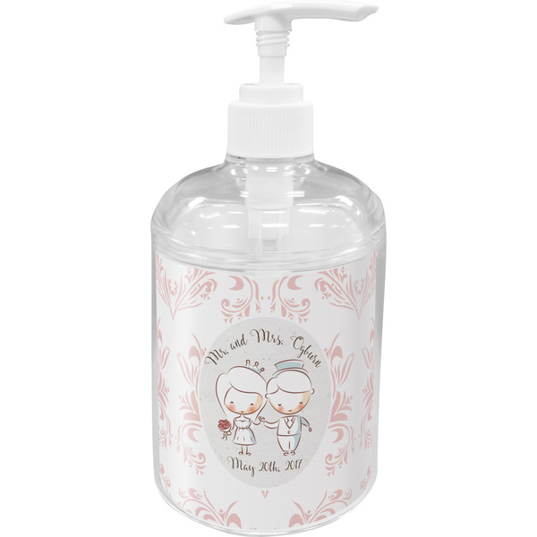 Wedding People Soap / Lotion Dispenser (Personalized)