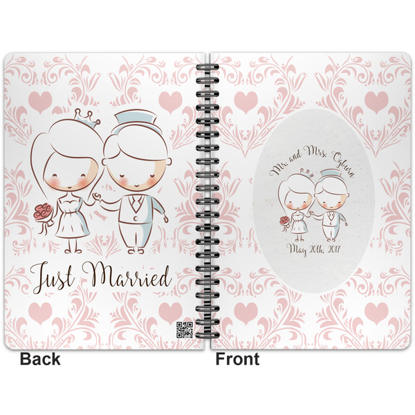 Wedding People Spiral Journal 7 x 10 - Apvl