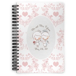 Wedding People Spiral Notebook (Personalized)