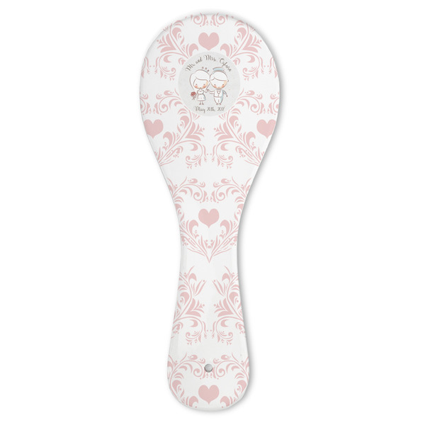 Custom Wedding People Ceramic Spoon Rest (Personalized)