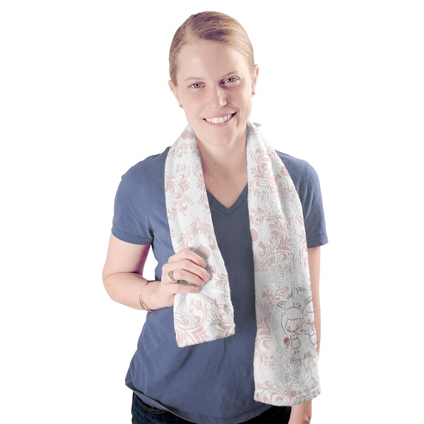 Wedding People Sport Towel - Exercise use - Model