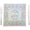 Wedding People 9.5" Glass Square Lunch / Dinner Plate- Single or Set of 4 (Personalized)